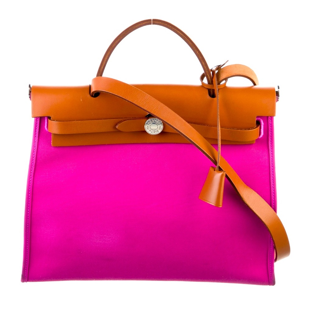 Hermès
Toile Militaire & Vache Hunter Herbag Zip Retourne 31